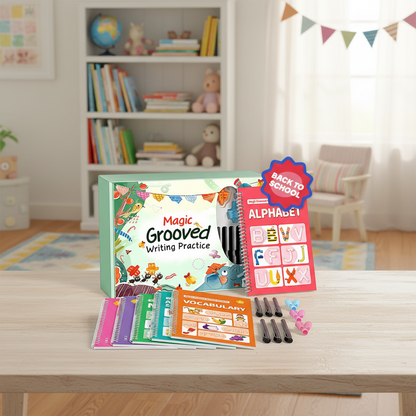 🖍️Kids Reusable Writing Workbook, Early Learning Gift