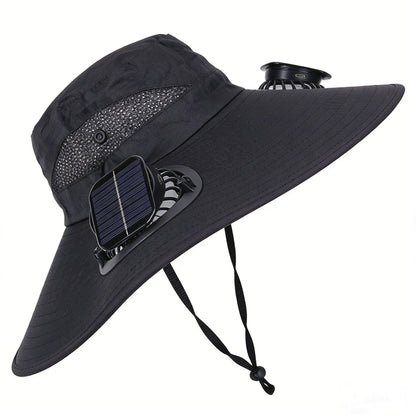 🔥HOT SALE 49% OFF - ☀️Solar-Powered Outdoor Cooling Fan Hat