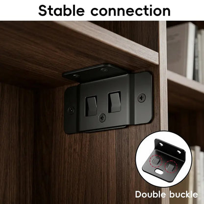 🛠️8 Pack Quick Fitting Furniture Joint Bracket