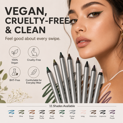 🔥Longwear Eyeliner – 24H Waterproof & Transfer-Proof