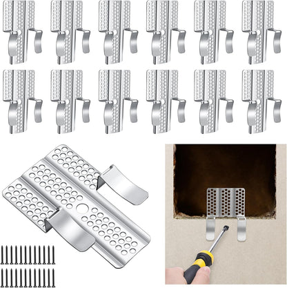 🏆Flash Sale 50K+ SOLD! Almost Gone-💥12 Pack Drywall Repair Clips