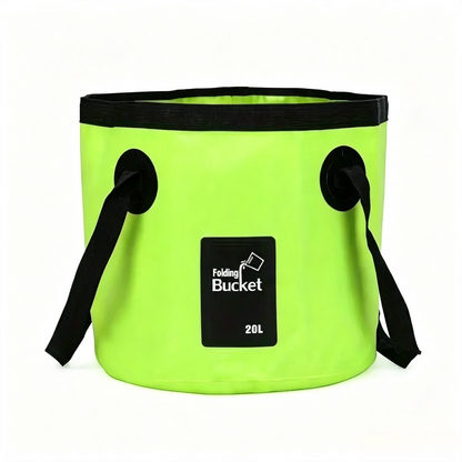 🏕️ Collapsible Water Bucket – Road Trip & Outdoor Essential