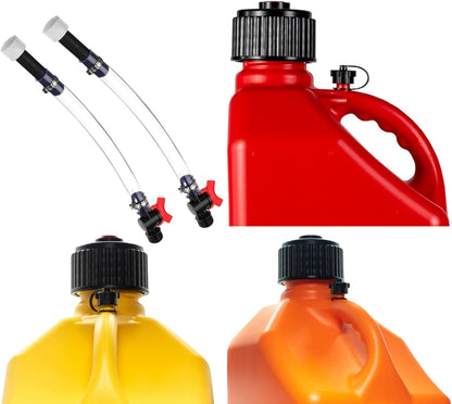 Deluxe Racing Fuel Hose with Ball Valve Shut Off,Racing Fuel Jug Hose For Racing Fuel