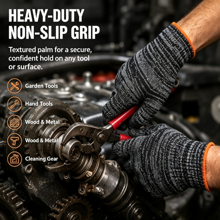 All-Terrain Hand Shield：The Ultimate Breathable Work Glove for Garden, Workshop & Home.