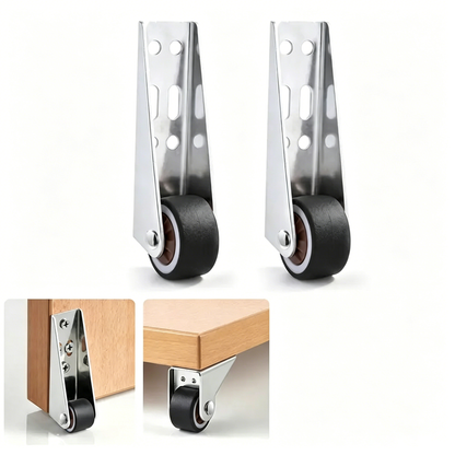 Vertical Track Roller Wheel, Heavy Duty 110LBS Sliding Door Bottom Guide