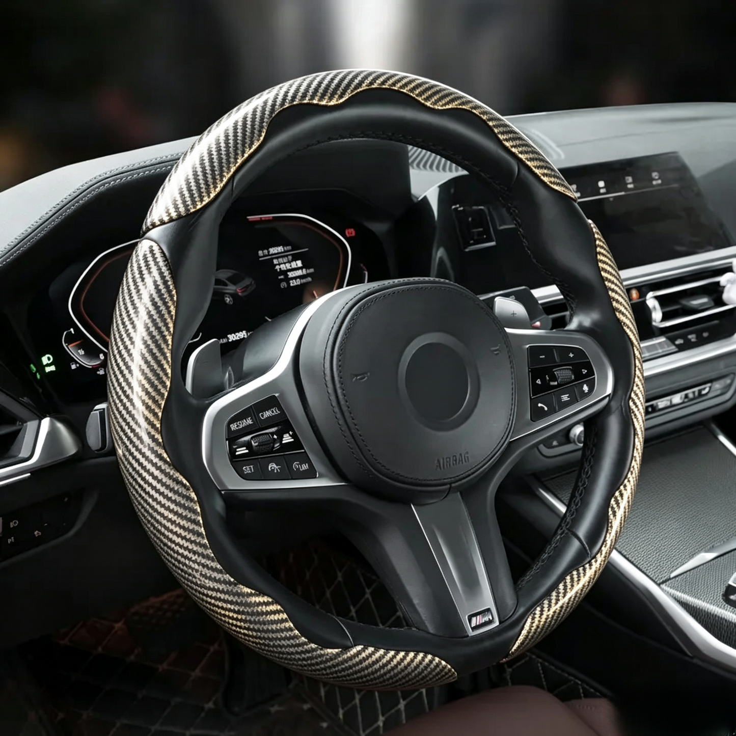 🏁 Car Non-Slip Sport Steering Wheel Cover