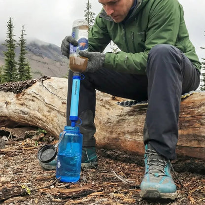 2026 Personal Straw Water Filter for Camping, Hiking, Survival, Emergency, Travel
