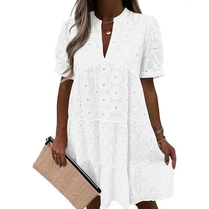 ☀️The Breezy Lace Dress That Solves "The Summer Struggle"
