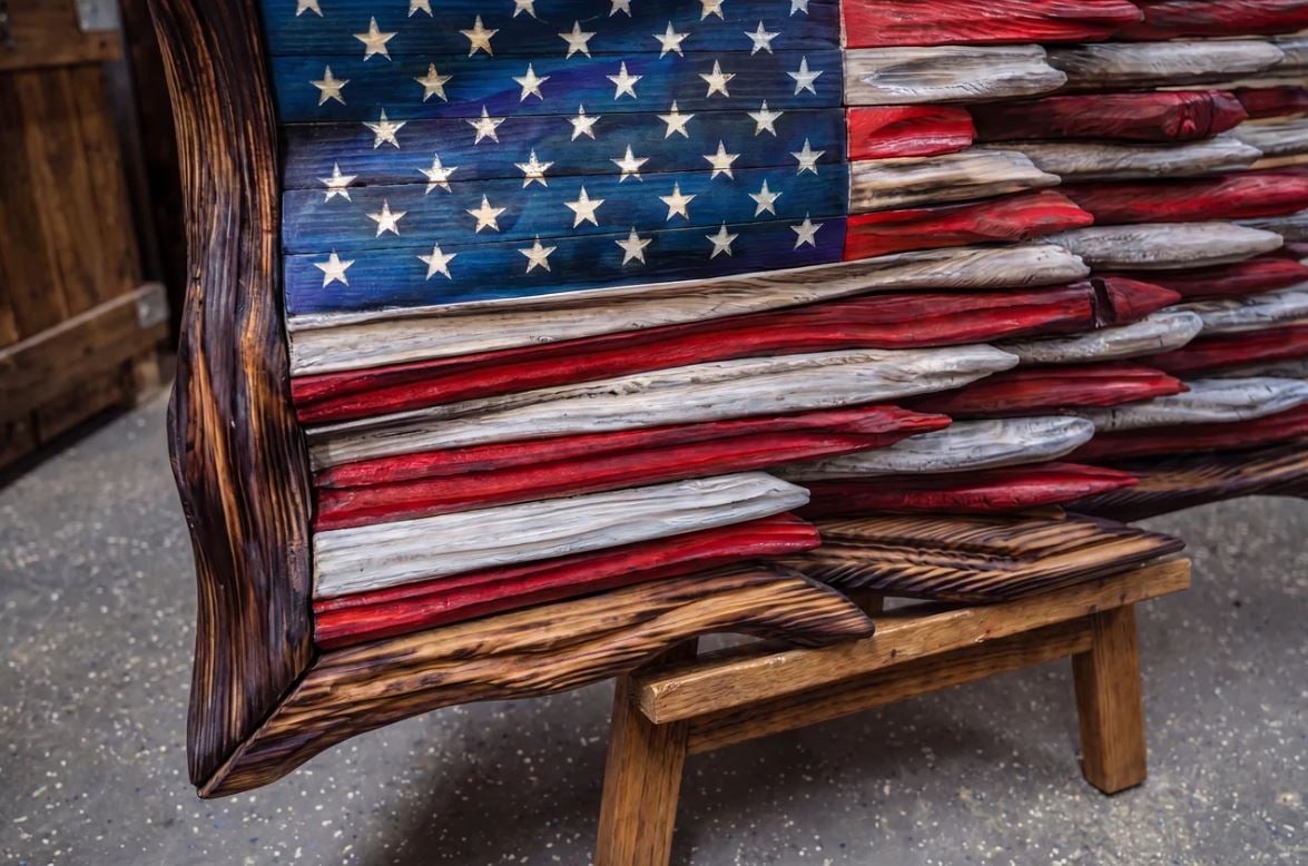3D ''The Battle Worn'' Flag