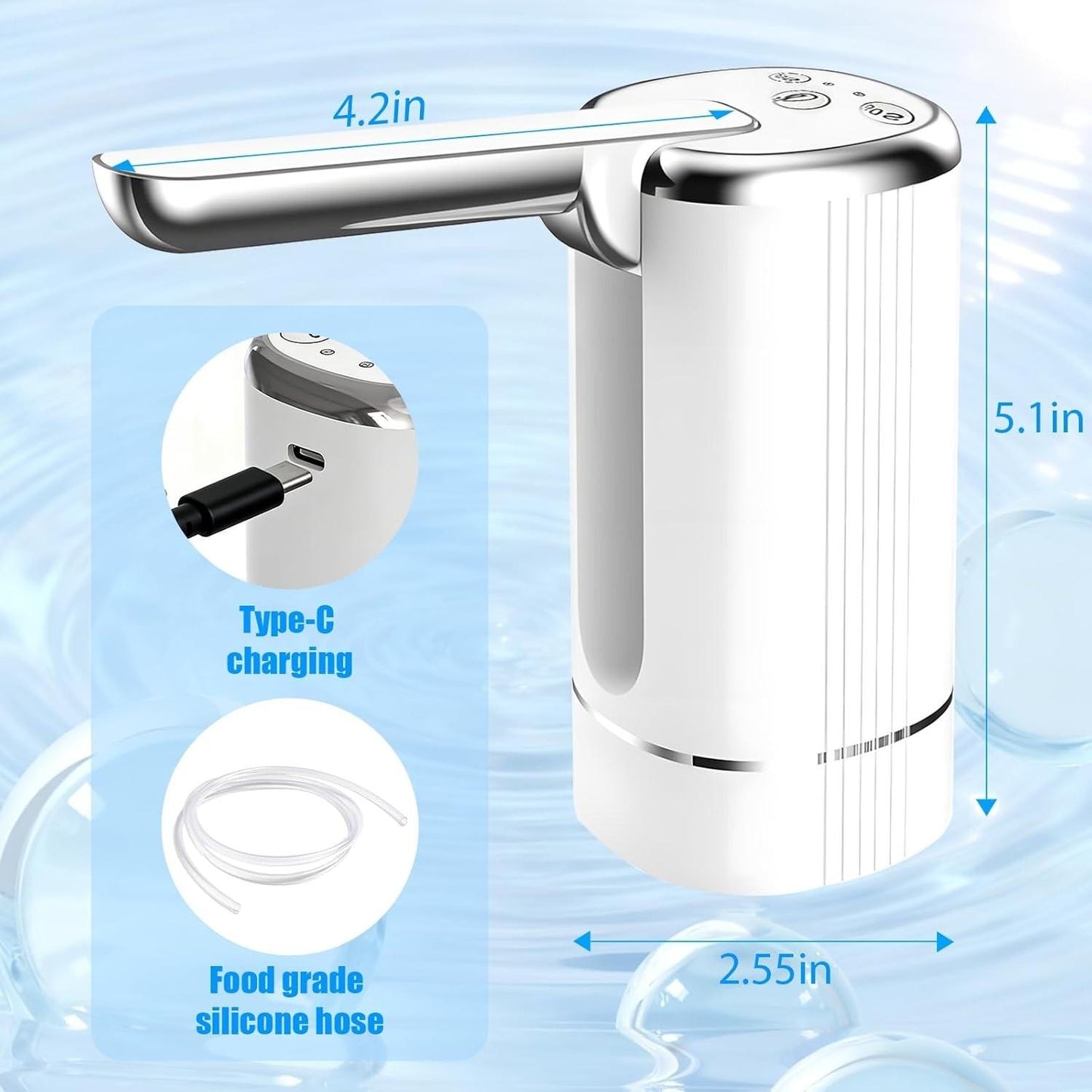 Foldable Water Dispenser Pump