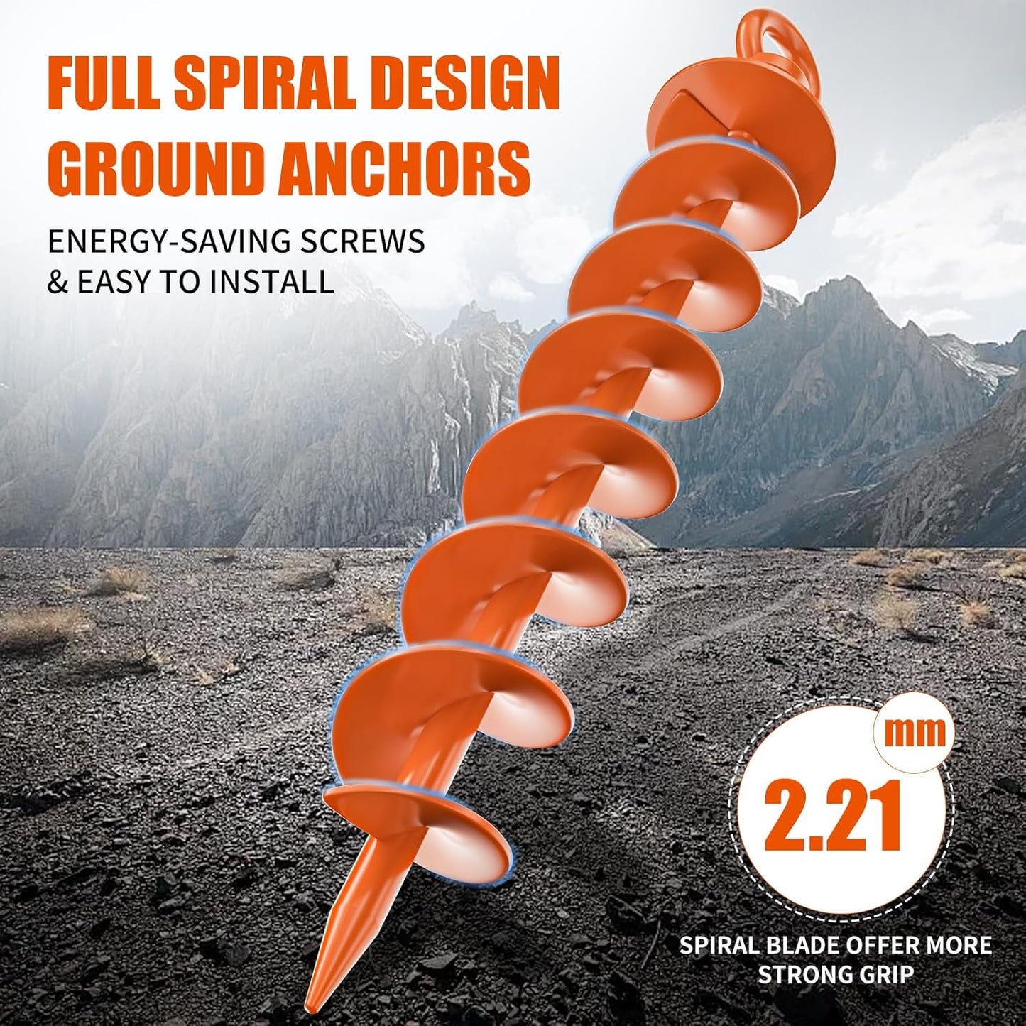 StormGuard Spiral Ground Anchors⚙️🌳