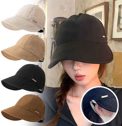 ✨SUN PROTECTION, BUT MAKE IT CHIC - Women's Wide Brim Sun Visor Hat