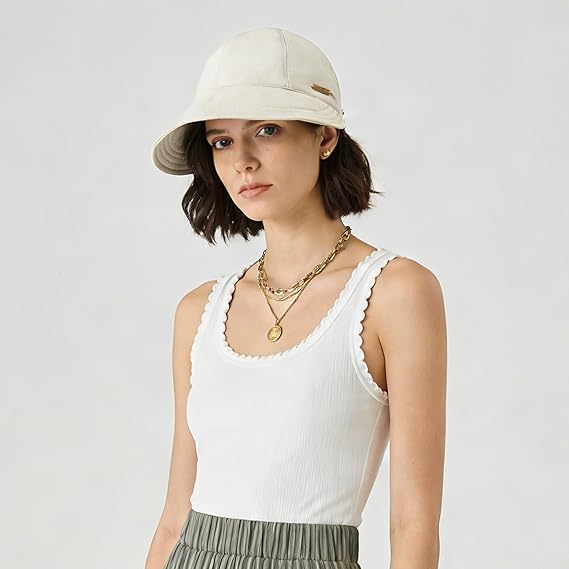 ✨SUN PROTECTION, BUT MAKE IT CHIC - Women's Wide Brim Sun Visor Hat