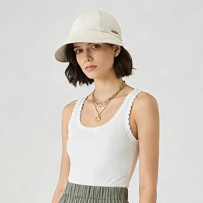 ✨SUN PROTECTION, BUT MAKE IT CHIC - Women's Wide Brim Sun Visor Hat