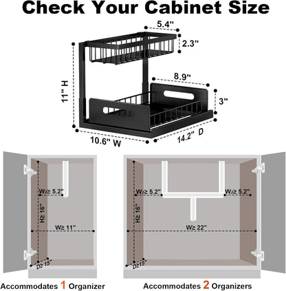 Under Sink Organizer,Gift for Mother