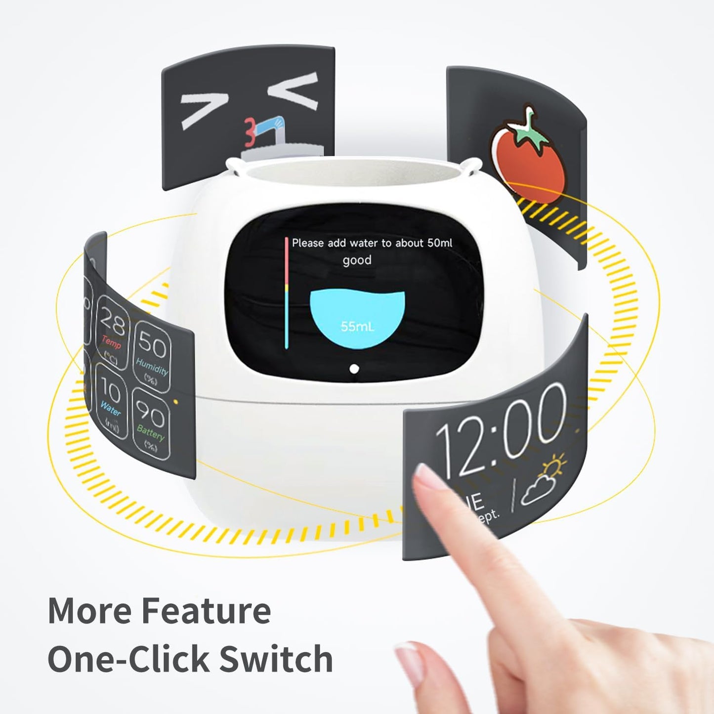 👑Top Trend｜Daily 1000+ Sold｜AI Smart Flowerpot