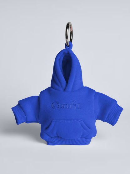 🔑 Stress-Relief Hoodie Charm – Portable Clip-On Keychain, Stylish & Multi-Use Gift Idea