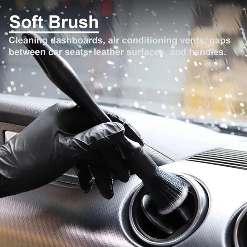 4-Pack Car Detailing Brushes – Soft & Scratch-Free
