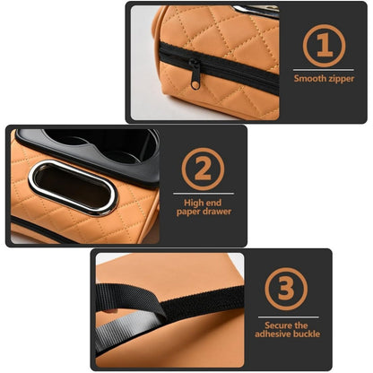 🚗✨ 4-in-1 Car Armrest Storage Organizer – Drive Smarter, Travel Better!