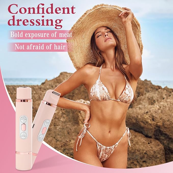 🎁🌸 2-in-1 Electric Lady Shaver – Smooth, Gentle & Cordless Comfort ✨