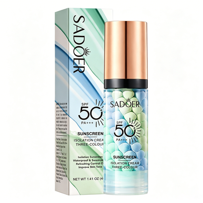 ✨ Viral Beauty | 3-in-1 Color Correcting Facial Serum Primer SPF 50 PA+++