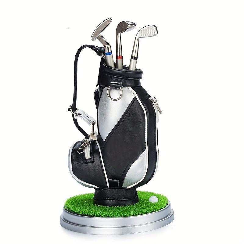 ⛳Golf Pen Holder + 3-Pen Set🏌️‍♂️Elevate Your Office Desk – A Hole-in-One for Style & Function