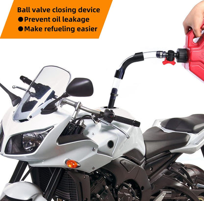 Deluxe Racing Fuel Hose with Ball Valve Shut Off,Racing Fuel Jug Hose For Racing Fuel