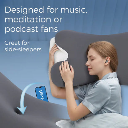 The Pillow That Silences Snoring - By Fixing Your Sleep Posture |  10 Year Sale 60% OFF