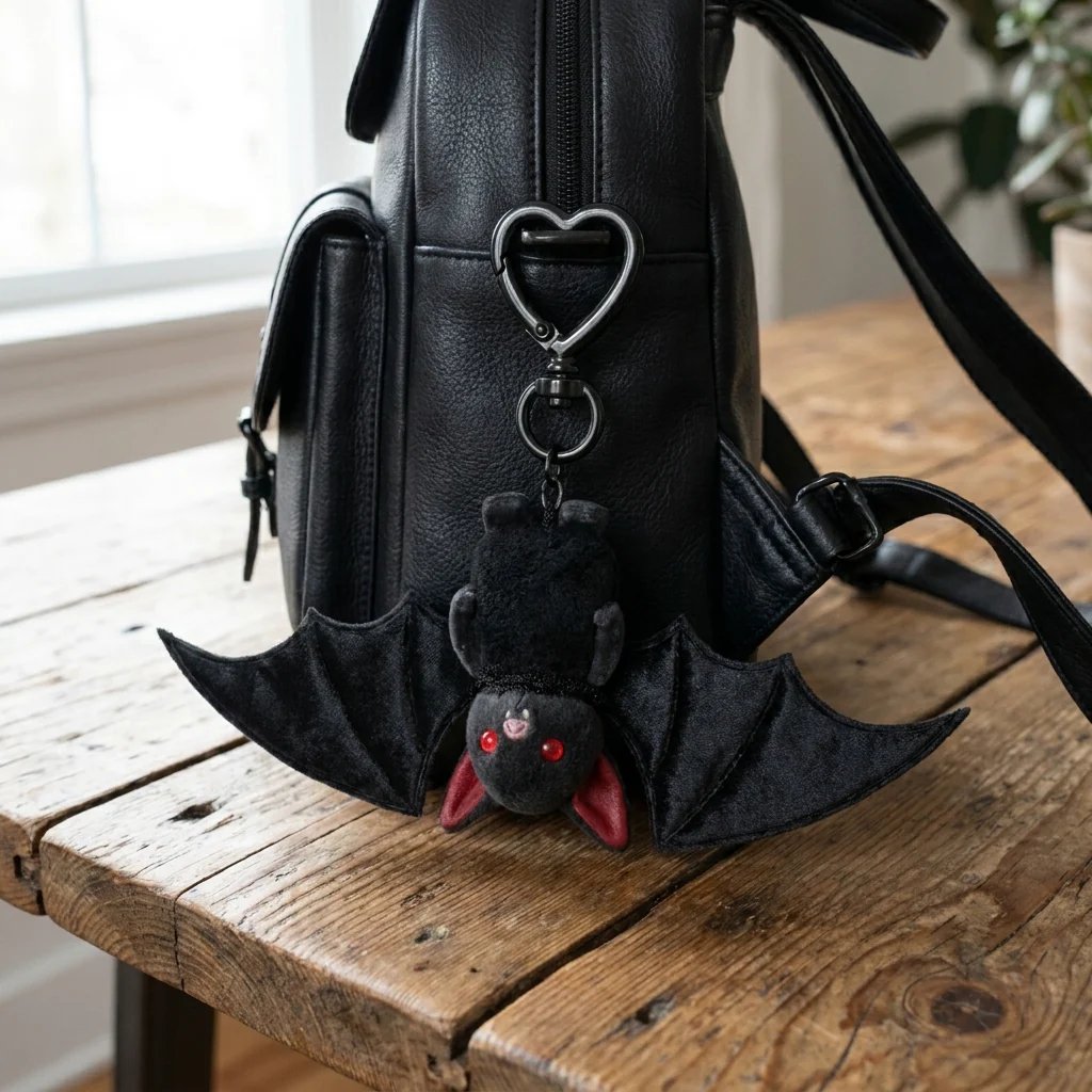 🎁Buy 1 Get 1 Free🎁 🦇 Cute Black Bat Baby Keychain