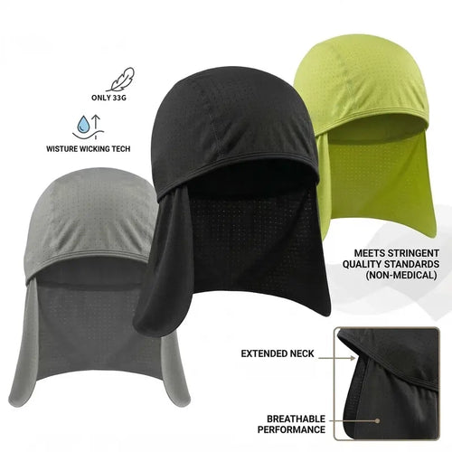 3-pack Cooling Skull Cap Elastic Hard Hat