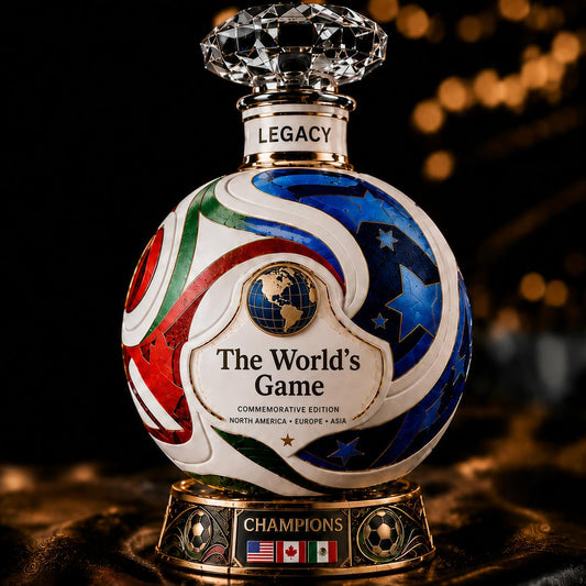 ⚽ Own the Glory: 2026 Match Ball Decanter – Heritage Edition