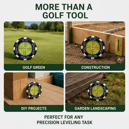 🏌️‍♂️High-Precision Golf Green Reader – Portable Putting Slope Level Training Tool