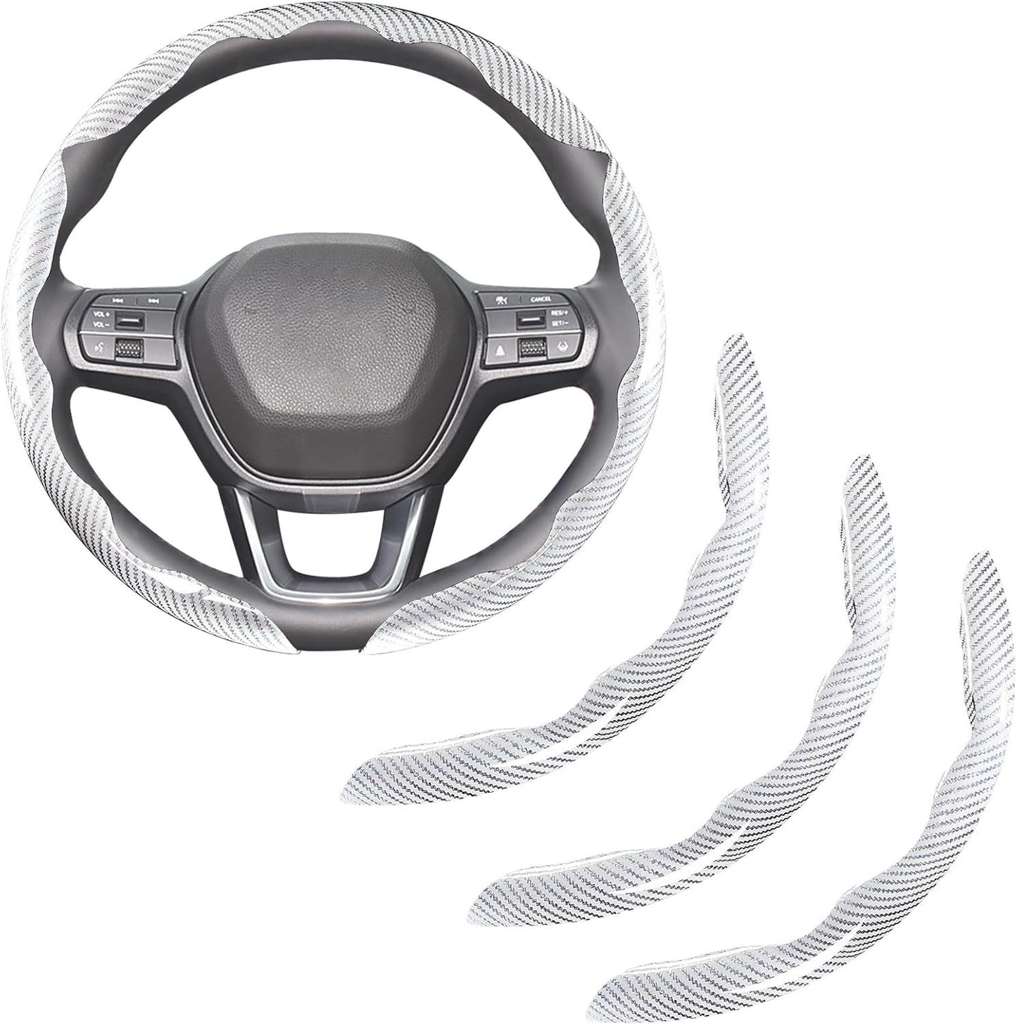 Universal Car Non-Slip Steering Wheel Cover – Comfortable Grip & All-Season Protection