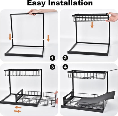 Under Sink Organizer,Gift for Mother