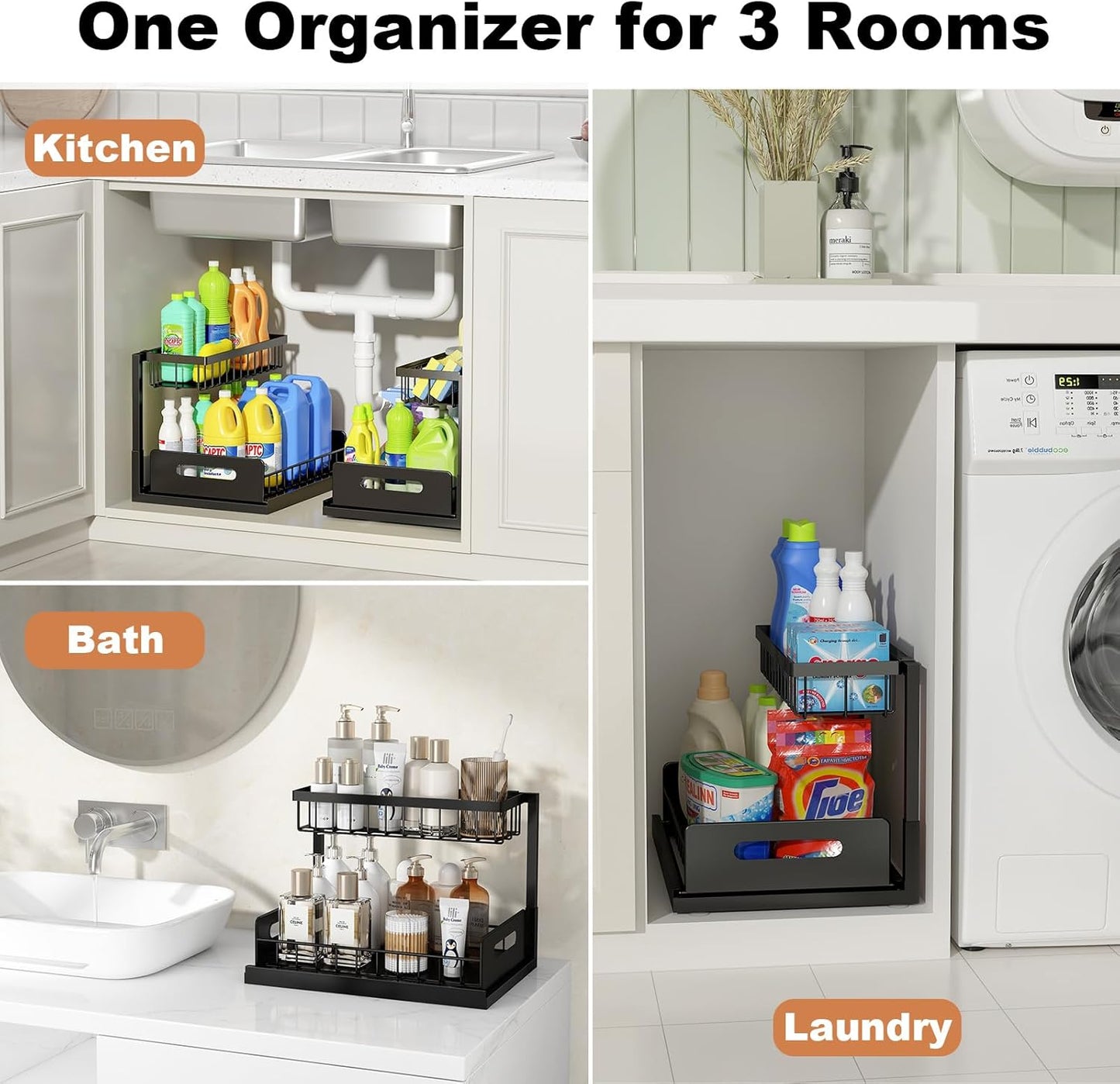 Under Sink Organizer,Gift for Mother