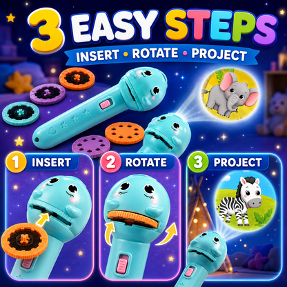 Kids’ Story Projector Flashlight