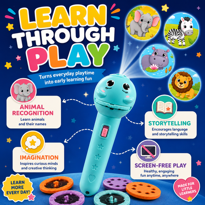 Kids’ Story Projector Flashlight