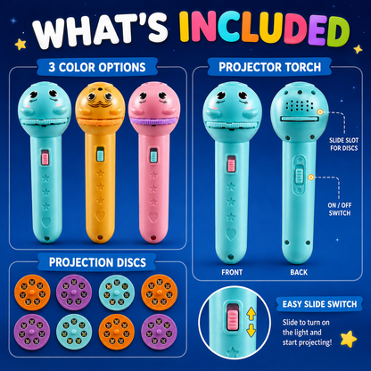 Kids’ Story Projector Flashlight