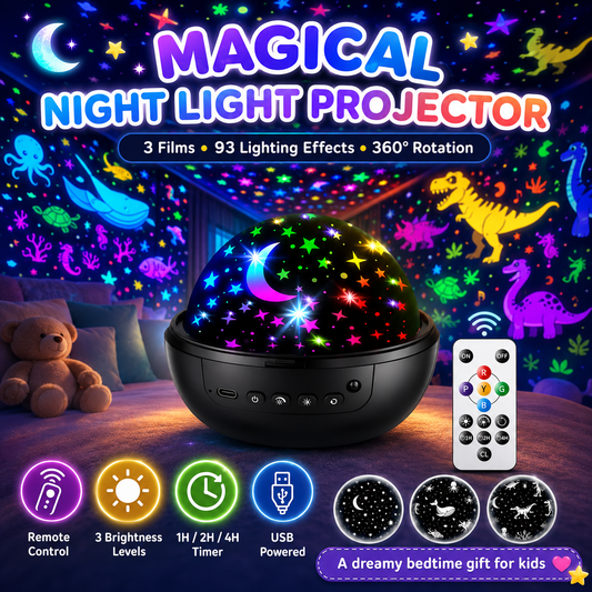 Kids Star Projector Night Light