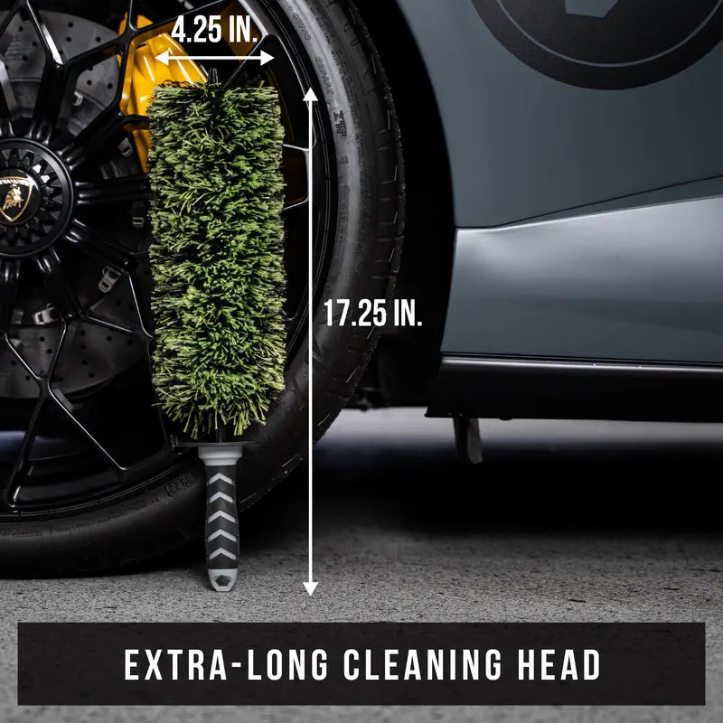 🚗Deep-Reach Wheel Barrel Brush