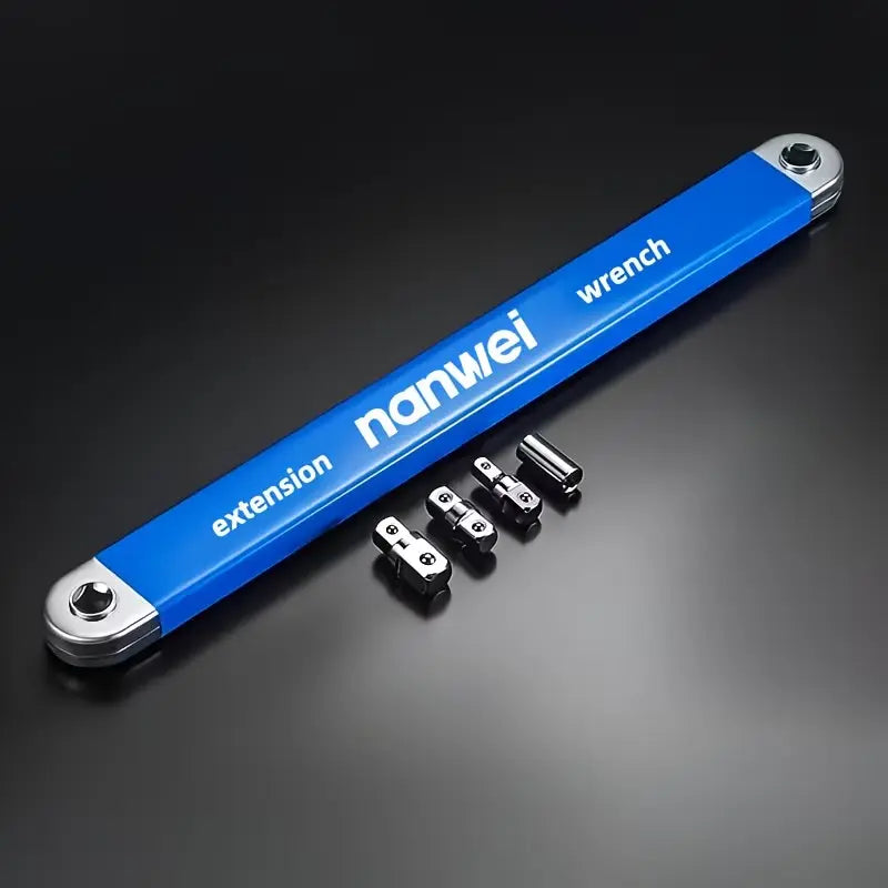 Offset Extension Wrench – Impact Ready with 1/4", 3/8" & 1/2" Adapters