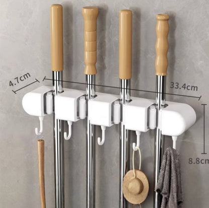 4Slot & 5Hook Wall Mounted Holder