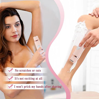 🎁🌸 2-in-1 Electric Lady Shaver – Smooth, Gentle & Cordless Comfort ✨