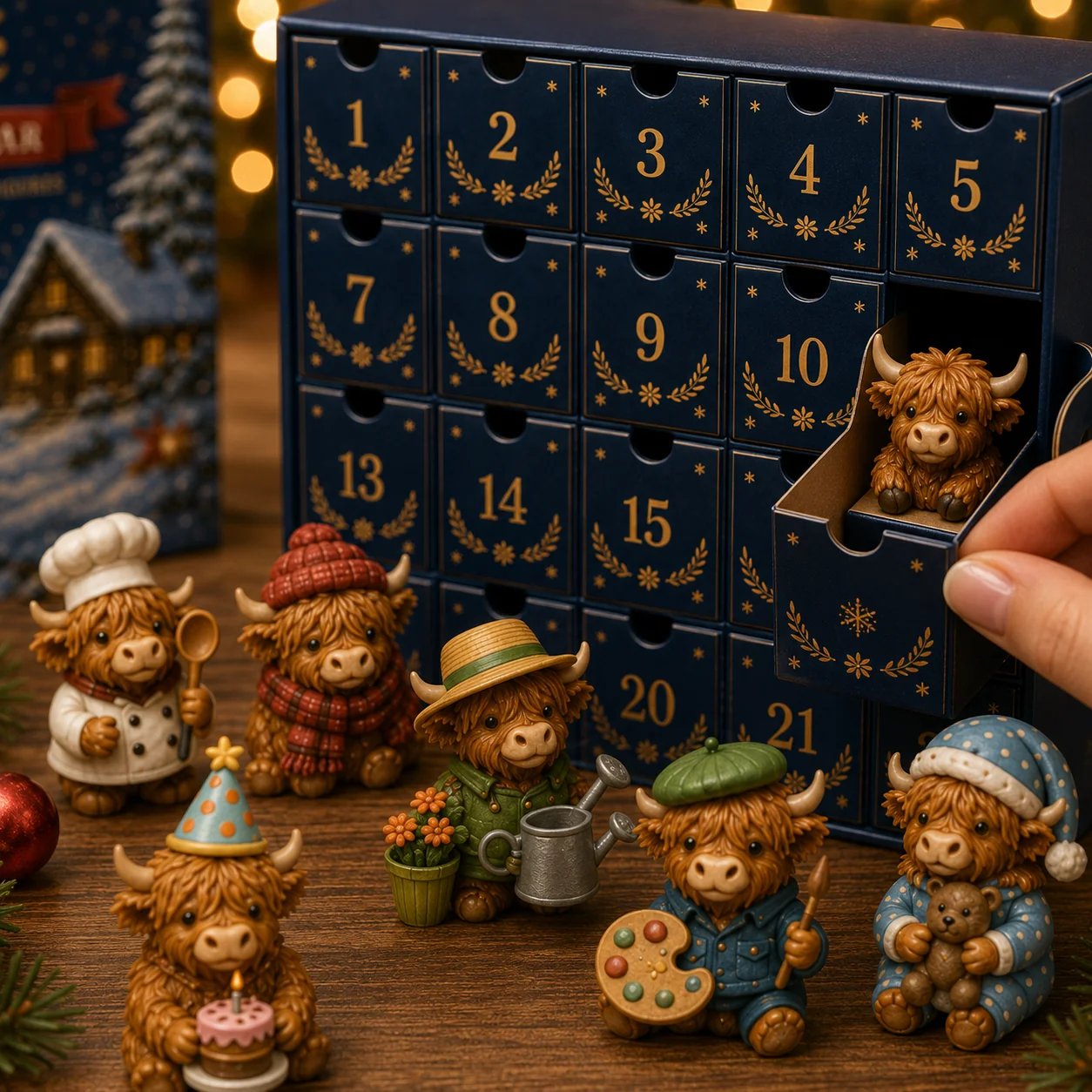 🐮 24 Days of Highland Cow Advent Calendar