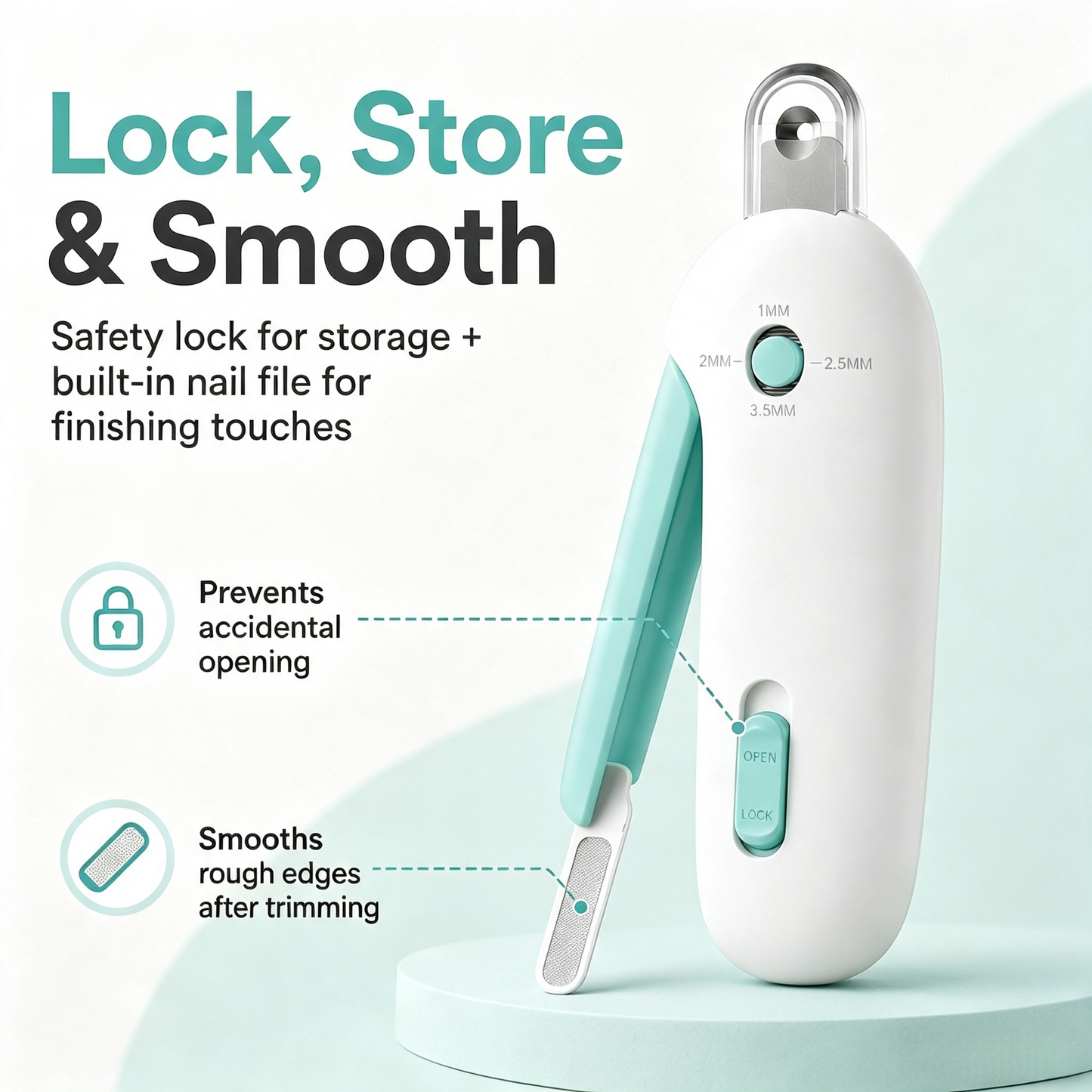 🐾 Purrfect Claw Clipper – Safe Trim for All Cats✂️