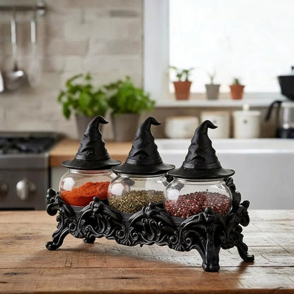 🧙‍♀️Gothic Witch Spice Jar Set