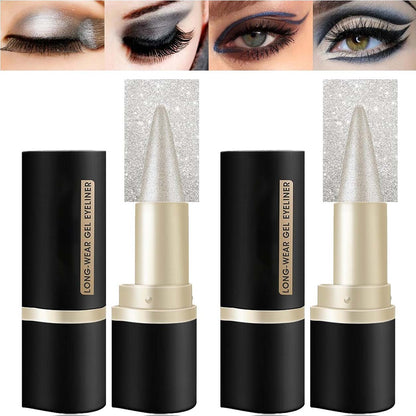 ✨ Hot Sale | 2-Pcs Waterproof Black Gel Eyeliner Set