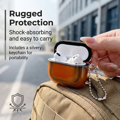 ✨ Glow, Protect & Stand Out🌌 Luminous Quicksand AirPods Case