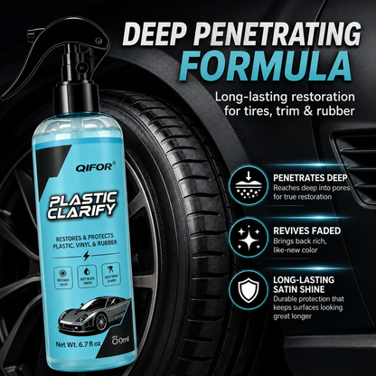 Multi-Surface Car Plastic Restorer – Trim, Tire & Dashboard Polish