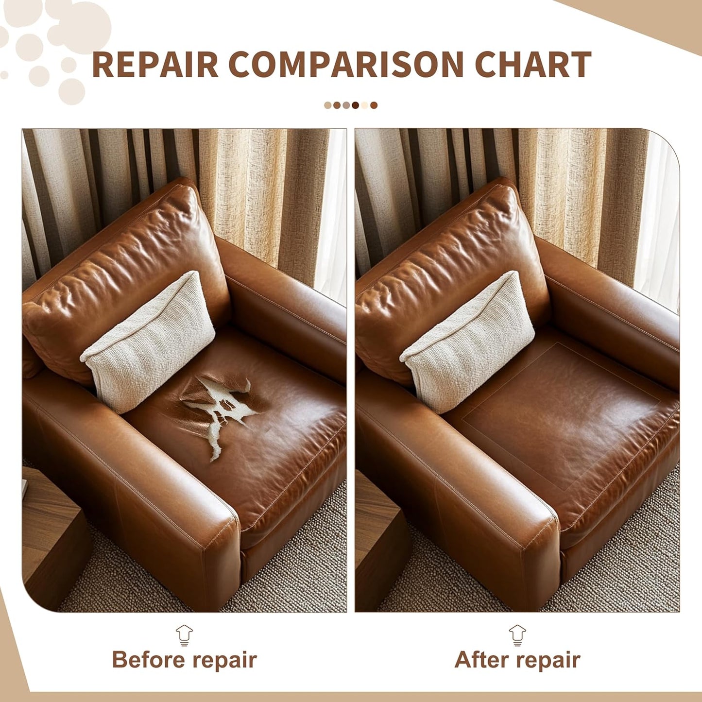 Premium Self-Adhesive Leather Repair Patch